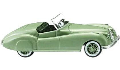 Jaguar XK120 グリーン / Wiking 1/87 ミニカー 模型