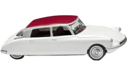 Citroen ID 19 ホワイト ルビーレッド / Wiking 1/87 ミニカー 模型