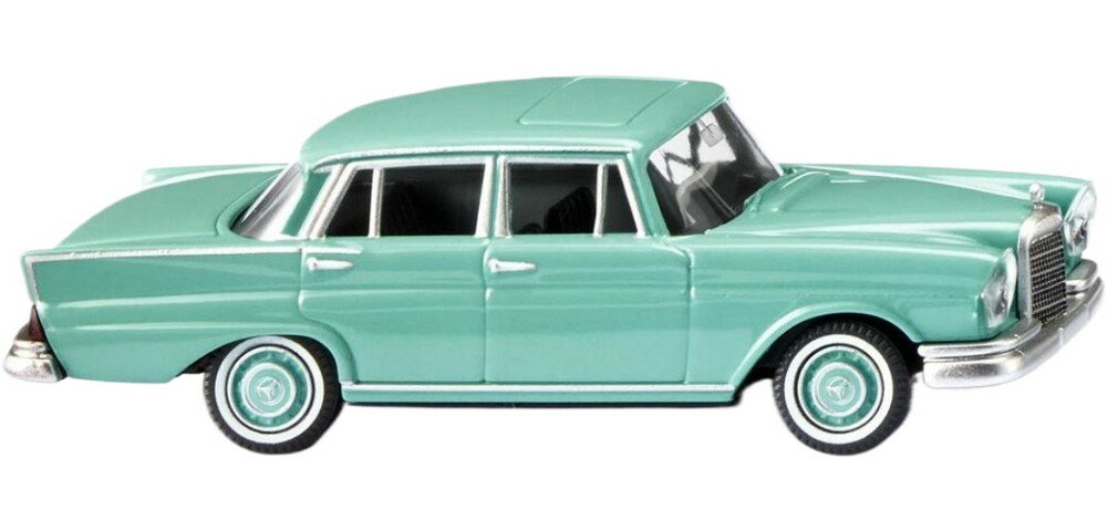 Mercedes Benz 220 S ターコイズ / Wiking 1/87 ミニカー 模型