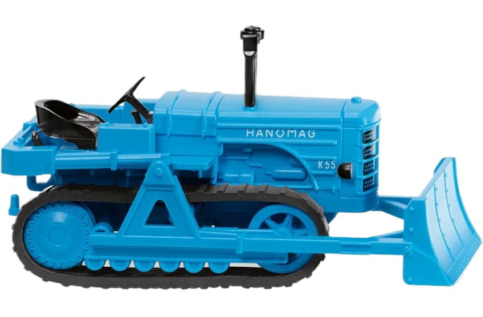 Hanomag K55 caterpillar tractor clearing blade / Wiking 1/87 ミニカー 模型