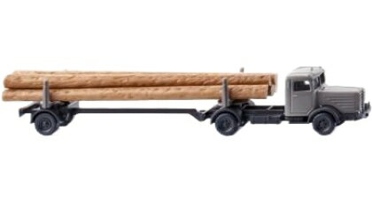 Buessing 8000 木材運搬車 / Wiking 1/160 ミニカー 模型