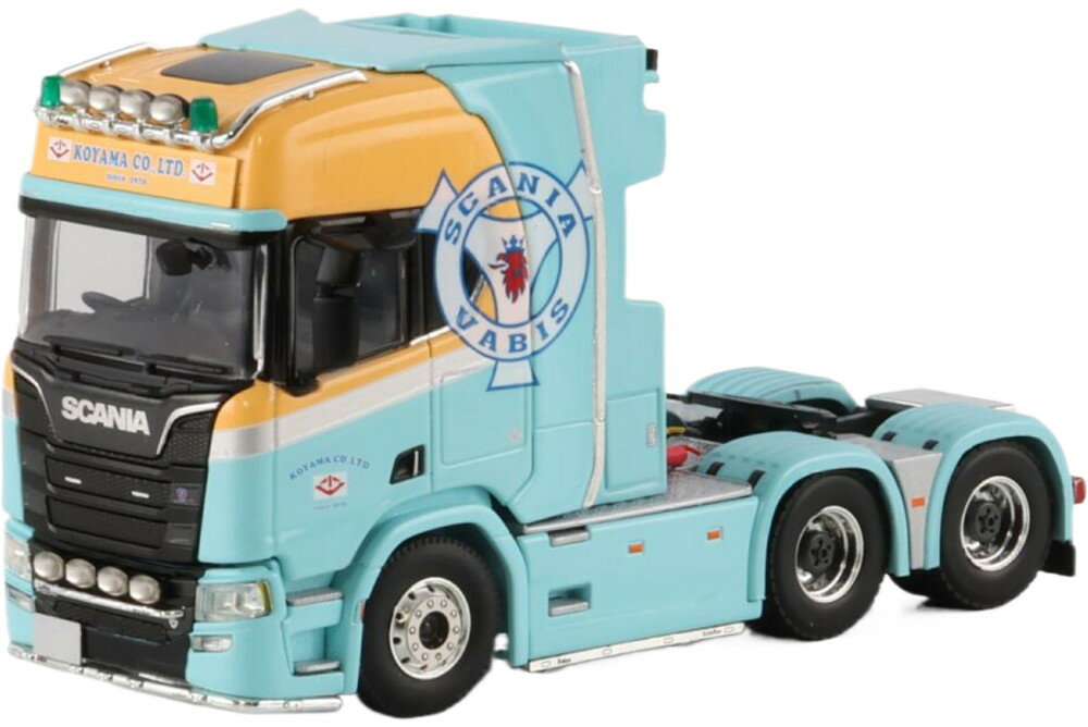 Koyoma Scania R Highline CR20H トラクタ / WSI 1/50 建設機械模型 工事車両...