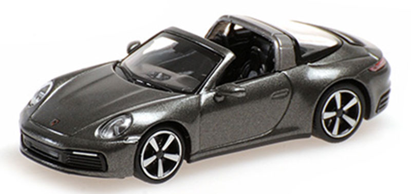Porscheポルシェ 911 タルガ 4 2020 グリーン スポーツカー 模型 モデル / MINICHAMPS 1/87 ミニカー 模型
