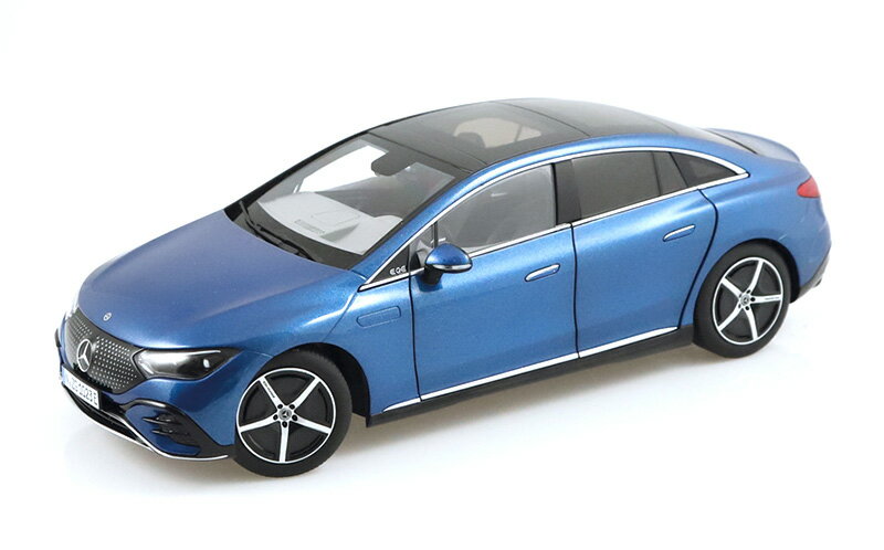 Mercedes Benz - Mercedes-Benzメルセデスベンツ EQE ブルーメタリック 電気自動車 セダン 模型 / NZG 1/18 ミニカー 模型