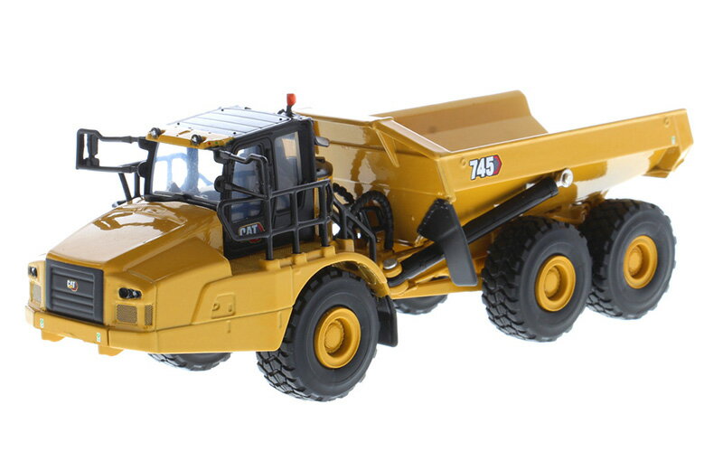 Caterpillarキャタピラー 745 アーティキュレート ハウル トラック 重機 模型 / Diecast Masters 1/64 建設機械模型