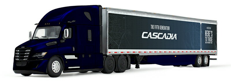 Freightlinerフレイトライナー カスカディア トレーラー トラック 働く車 模型 / DCP 1/64 ミニカー 模型