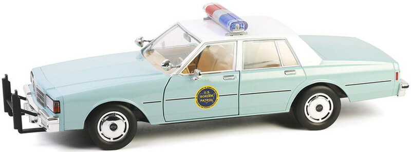 Chevroletシボレー カプリス 9C1 US Border Patrol 1987 国境警備隊 パトカー / Greenlight 1/18 ミニカー 模型