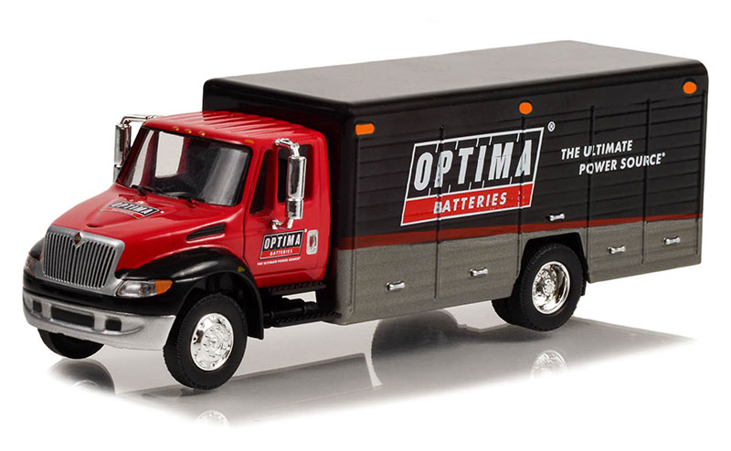 Internationalインターナショナル Durastar 4400 運搬車 OPTIMA 模型 / Greenlight 1/64 ミニカー 模型