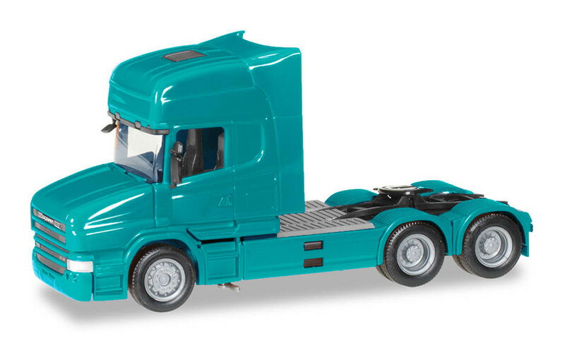 Scaniaスカニア ハウバー トップライン キャブ ターコイズ トラック 模型 部品 / Herpa 1/87 ミニカー 模型