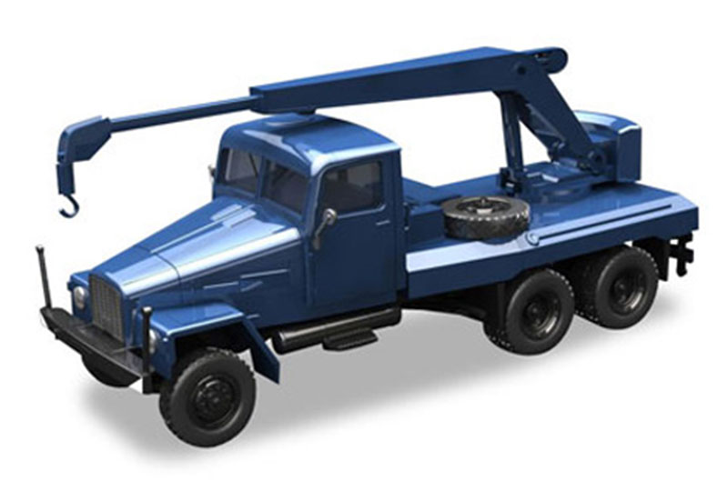 IFA G5 クレーントラック ブルー 働く車 建設機械 重機 模型 ダイキャスト モデル / Herpa 1/87 ミニカー 模型