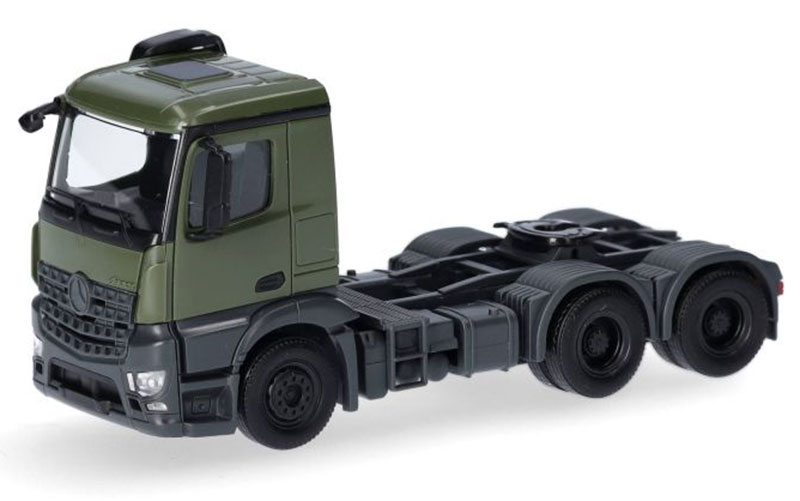 Mercedes Benz - Mercedes-Benzメルセデスベンツ アロクス M 3軸 ミリタリー 軍用トラック 模型 / Herpa 1/87 ミニカー 模型