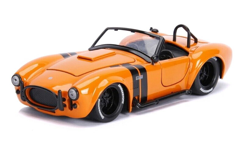 Hot Wheels - Shelbyシェルビー コブラ 427 S/C 1965 スポーツカー 模型 ダイキャスト モデル / JADA 1/24 ミニカー 模型