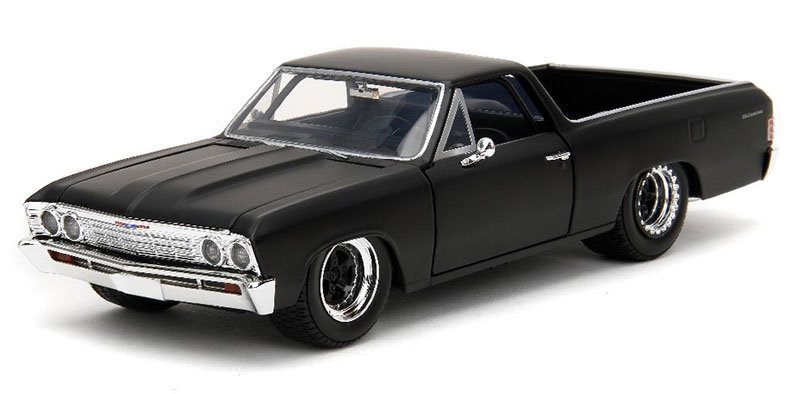 Chevroletシボレー El Caminoエルカミーノ ワイルドスピード 2023 ブラック / JADA 1/24 ミニカー 模型