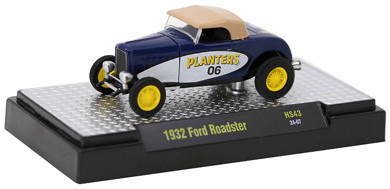 Fordフォード ロードスター 1932 プランターズ 旧車 模型 ダイキャスト モデル / M2MACHINES 1/64 ミニカー 模型