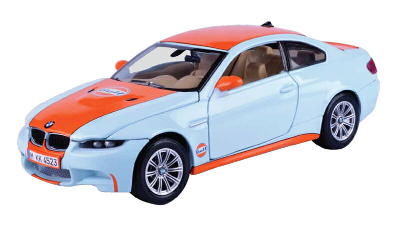 BMW M3 ガルフレーシング スポーツカー 模型 ダイキャスト モデル インテリア / Motor Max 1/24 ミニカー 模型