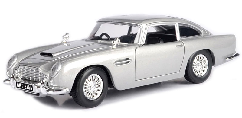 Aston Martinアストンマーティン DB5 007 ジェームズボンド 劇中車 模型 / Motor Max 1/24 ミニカー 模型
