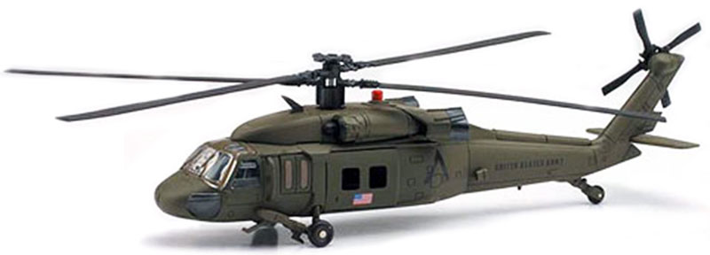 Hot Wheels - Sikorskyシコルスキー UH-60 ブラックホーク ヘリコプター 軍用機 模型 / NEW-RAY 1/60 ミニカー 模型