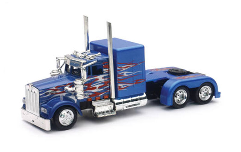 Rakuten - Kenworthケンワース スリーパーキャブ フレイムス トラック 働く車 模型 モデル / NEW-RAY 1/43 ミニカー 模型