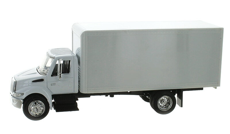 Rakuten - Internationalインターナショナル 4200 ボックストラック ホワイト 働く車 模型 / NEW-RAY 1/43 ミニカー 模型