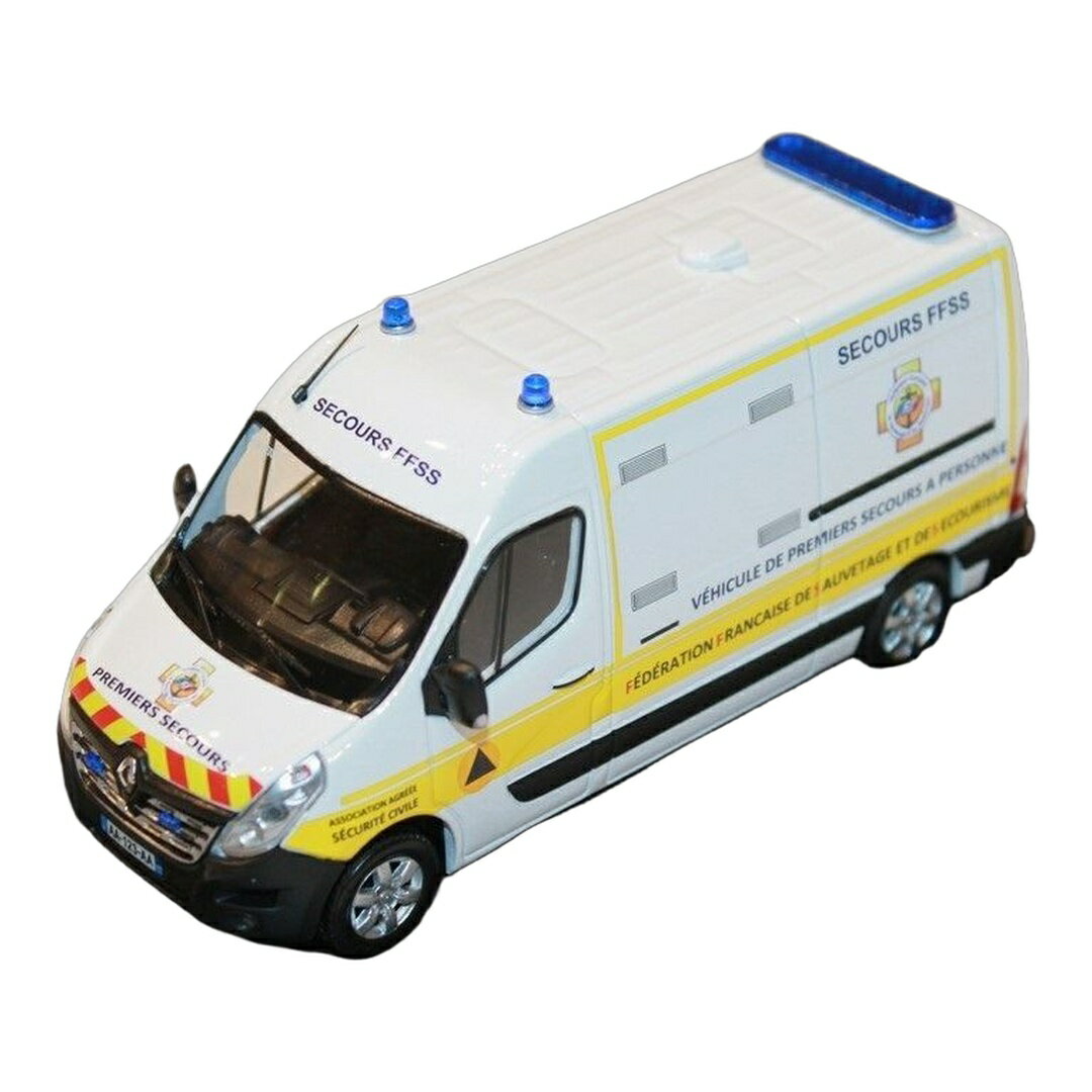 Secours FFSS ルノー マスター 2014 バン / ELIGOR 1/43 ミニカー
