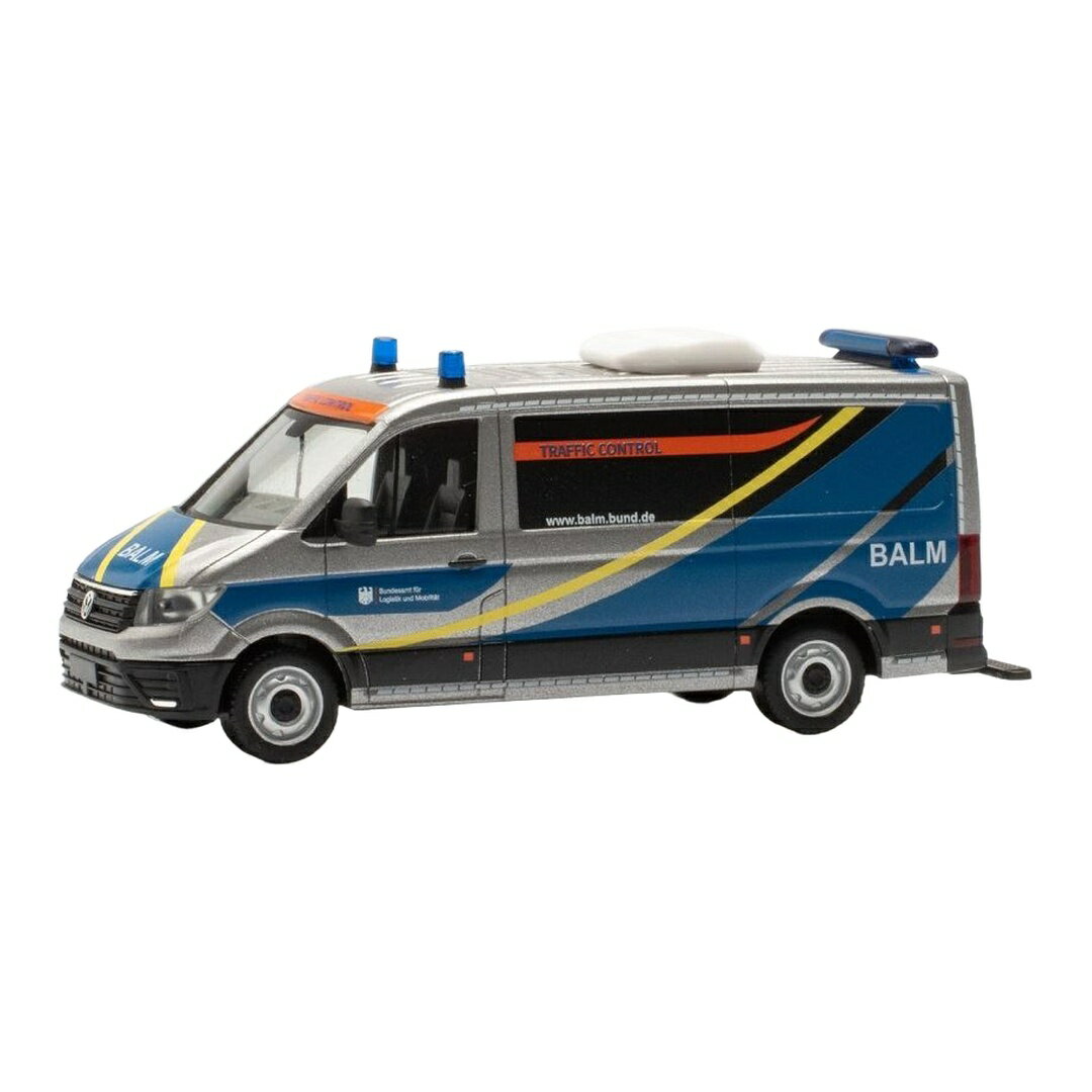 BALM Bundesamt fuer Logistik und Mobilitaet フォルクスワーゲン クラフター バス / Herpa 1/87 ミニカー