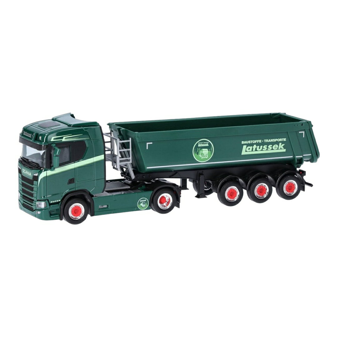 Latussek Scania CS20ND tipper semitrailer 320337