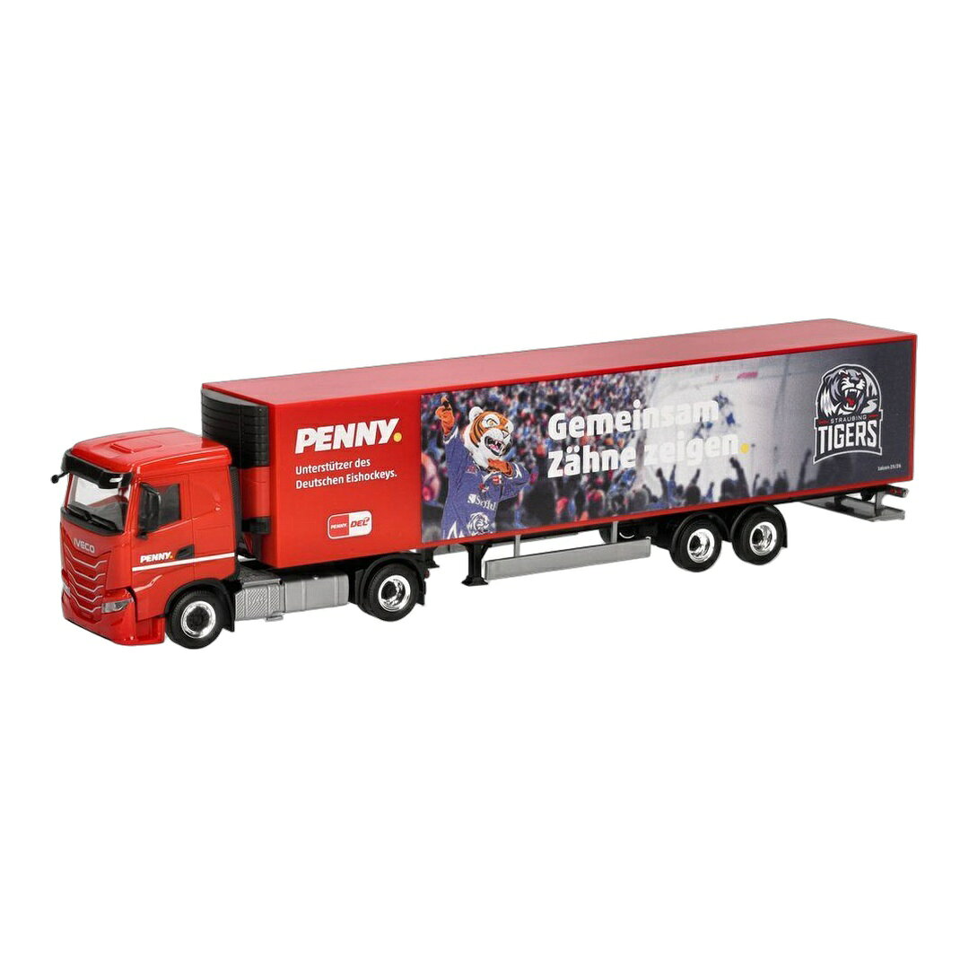PENNY DEL / Straubing Tigers Iveco S-Way reefer semitrailer 962124