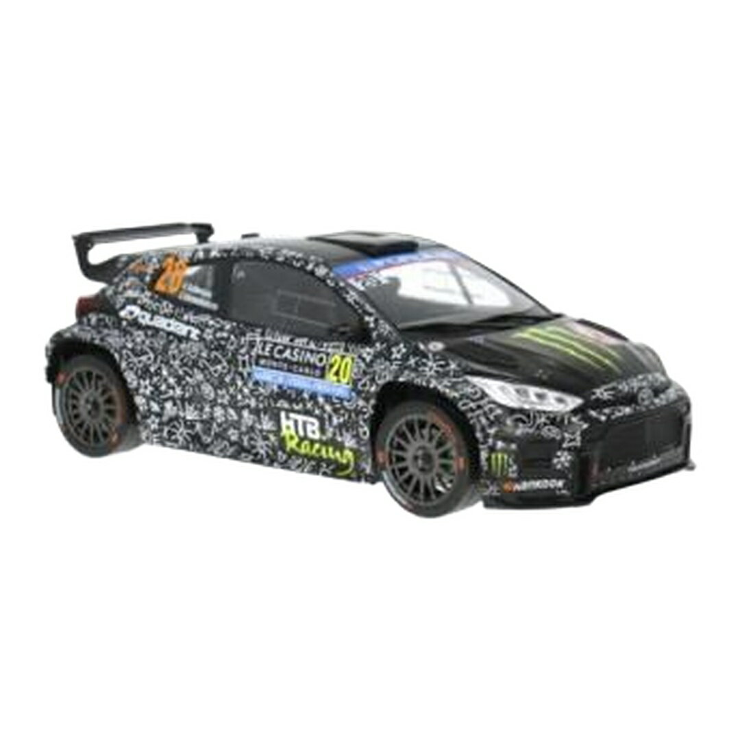 トヨタ GRヤリス Rally2 20 ソルベルグ/エドモンドソン モンテカルロラリー ラリーカー / IXO 1/18 ミニカー