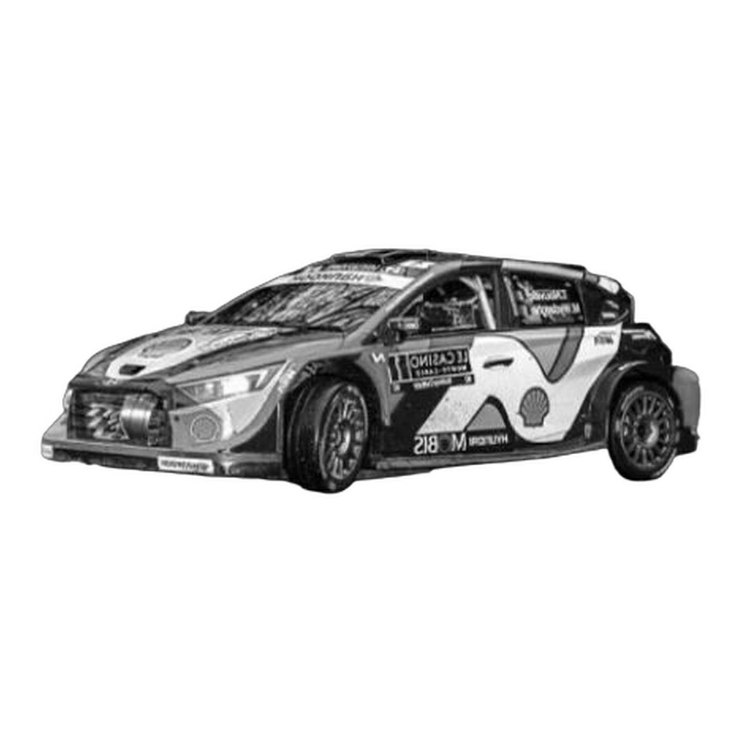 ヒュンダイ i20 N Rally1 #1 ヌービル/ウィダエ モンテカルロラリー WRC ラリーカー / IXO 1/43 ミニカー