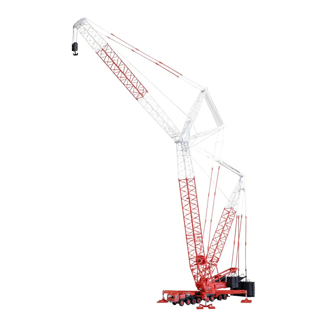 リープヘル LG 1800 スペースリフター クレーン 重機 / Kibri 1/87 クローラークレーン模型