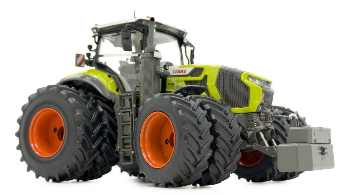 Claasクラース Axion 9.420 ツインタイヤ トラクター / margemodel 1/32 ミニカー 農業機械