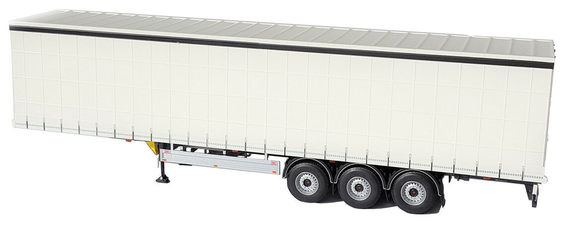 Pacton カーテンサイダートレーラー ホワイト / margemodel 1/32 ミニカー