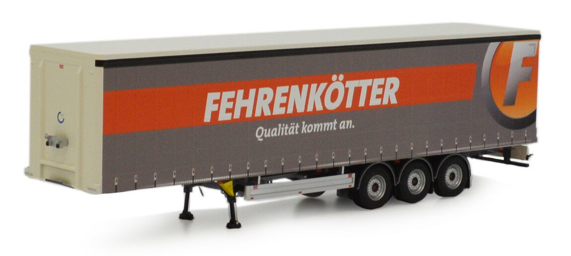 Pacton カーテンサイダートレーラー Fehrenkoetterデザイン / margemodel 1/32 ミニカー