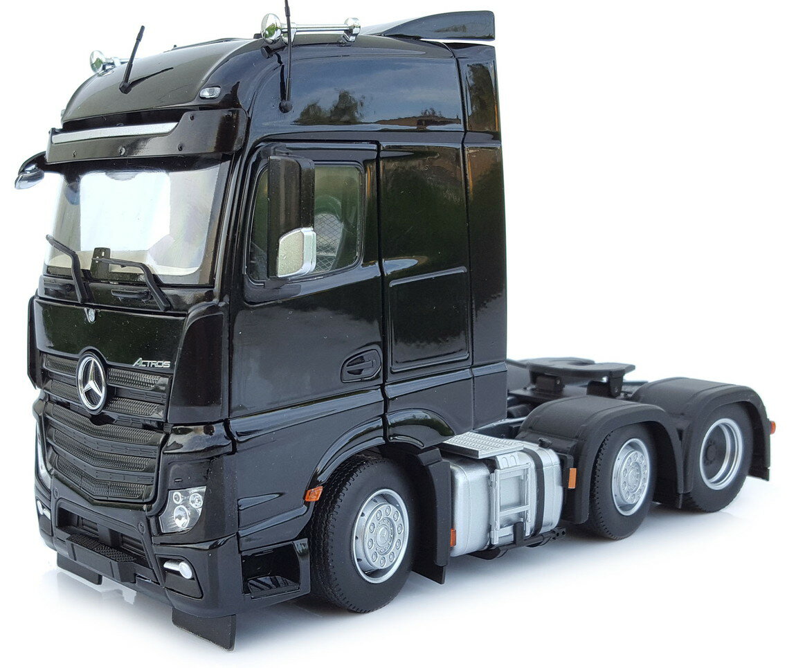 Mercedes-Benzメルセデスベンツ Actrosアクトロス Bigspace 6x2 ブラック / margemodel 1/32 ミニカー