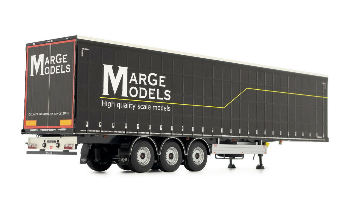 Pactonカーテンサイダートレーラー MarGe Models 15周年記念エディション / margemodel 1/32 ミニカー