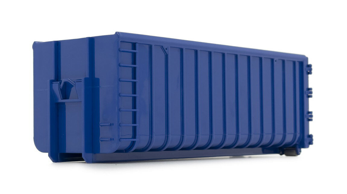 Hooklift container 40m3 blue フックリフトコンテナ ブルー / margemodel 1/32 ミニカー