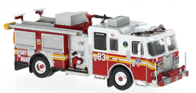 Rakuten - FDNY Bronx Fire Service KME Severe Service 2015 / PCX87 1/87 トラック商用車 模型