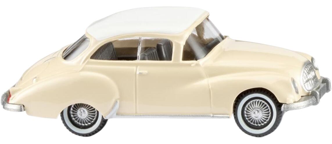 DKW Coupe ivory beige ミニカー /Wiking 1/87