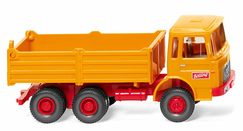 MANマン ハイサイド ダンプトラック 建設機械 重機 働く車 模型 モデル / Wiking 1/87 ミニカー 模型