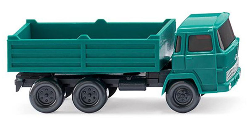 Magirusマギルス ダンプトラック ブルー 建設機械 重機 働く車 模型 モデル / Wiking 1/160 ミニカー 模型