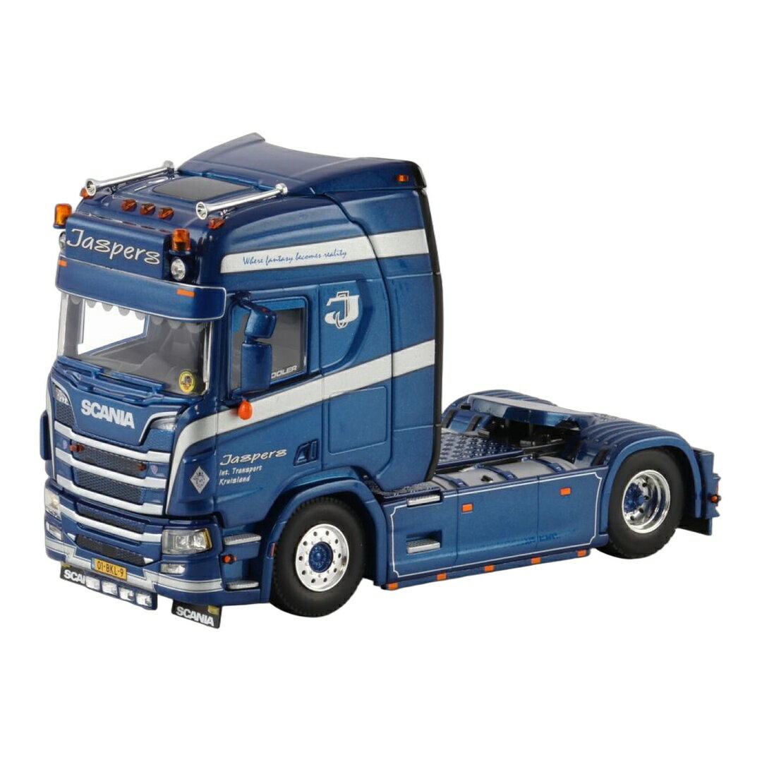 Jaspers Internationaal Transport スカニア R ハイライン CR20H 4x2 / WSI 1/50 トラック模型