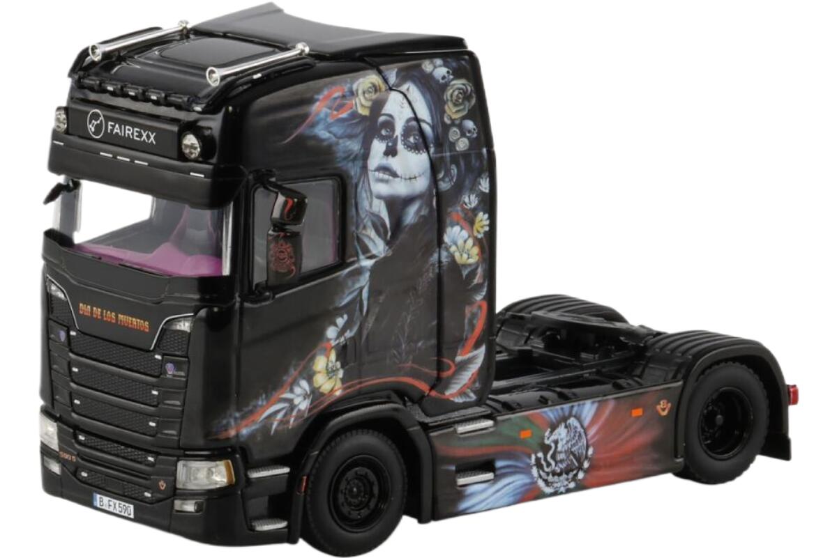 Fairexx Scaniaスカニア S Highline CS20H 4x2 German Supertrucks トラック 模型 /WSI 1/50