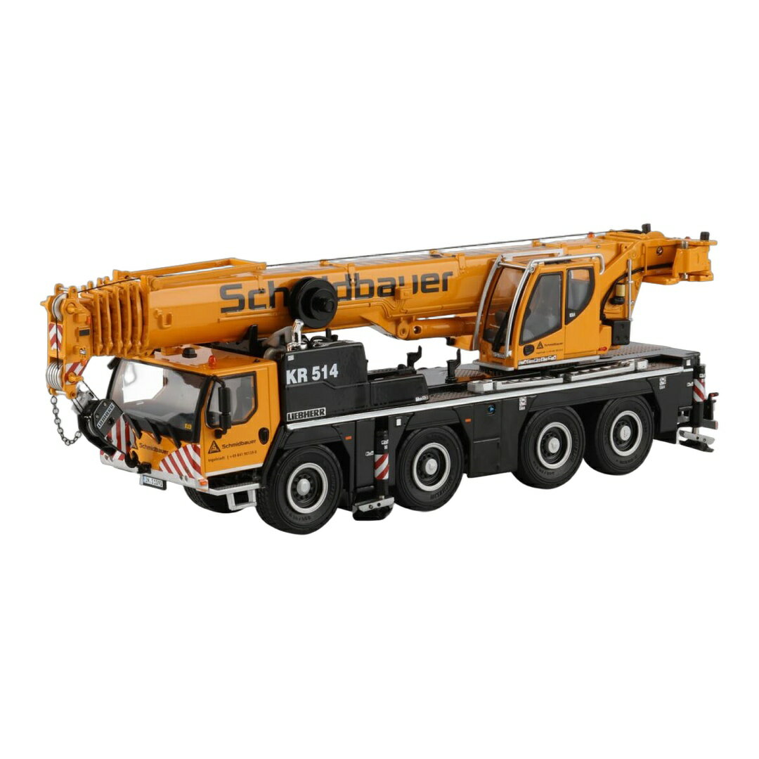 Hot Wheels - Schmidbauer リープヘル LTM1090 4.2 クレーン 重機 / WSI 1/50 建設機械模型