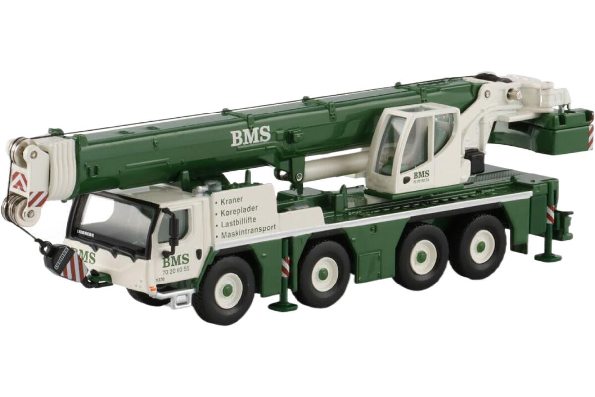 Rakuten - BMS A/S Liebherrリープヘル LTM 1120-4.1 craneクレーン トラック 模型 /WSI 1/87