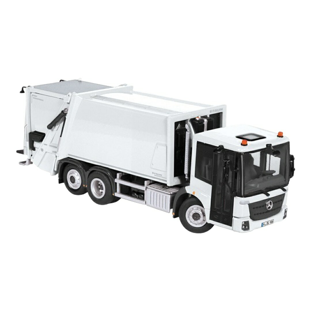 Rakuten - メルセデスベンツ ファウン ヴァリオプレス ゴミ収集車 ホワイト / NZG 1/50 ミニカー トラック模型