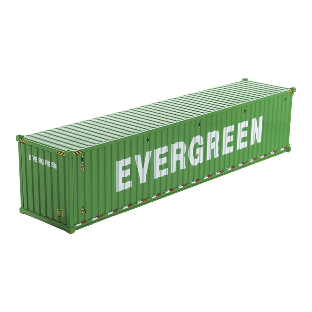 Evergreenエバーグリーン 40' Dry Goods Shipping Container / Diecast Masters 1/50 模型