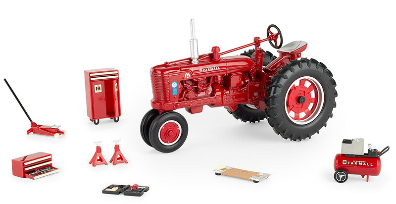 Farmallファーモール Super H Tractorトラクター Restoration Set with Rolli / ERTL 1/16 模型