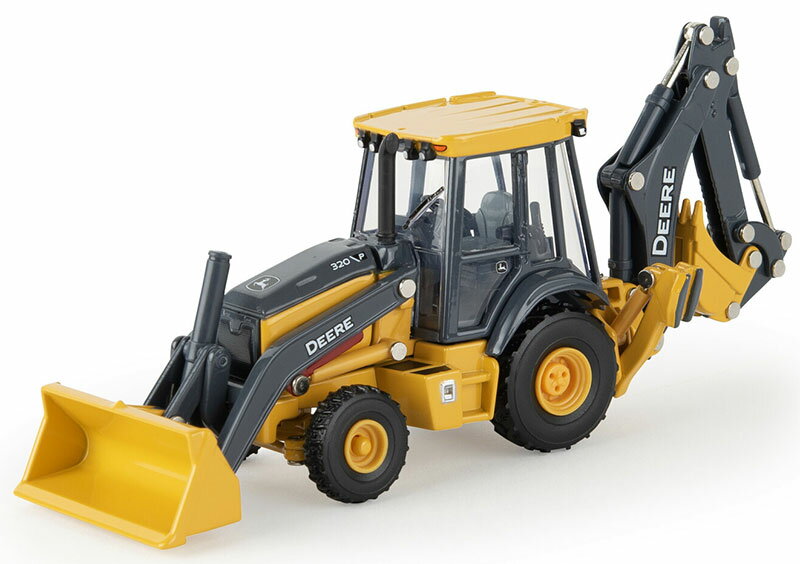 John Deereジョンディア 320 P-Tier Backhoe Loaderバックホーローダー Prestige Co / ERTL 1/50 模型