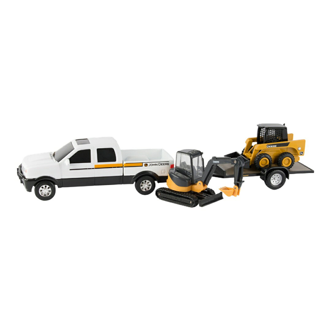 John Deereジョンディア Construction Playset LP66951Pl / ERTL 8 IN. 模型
