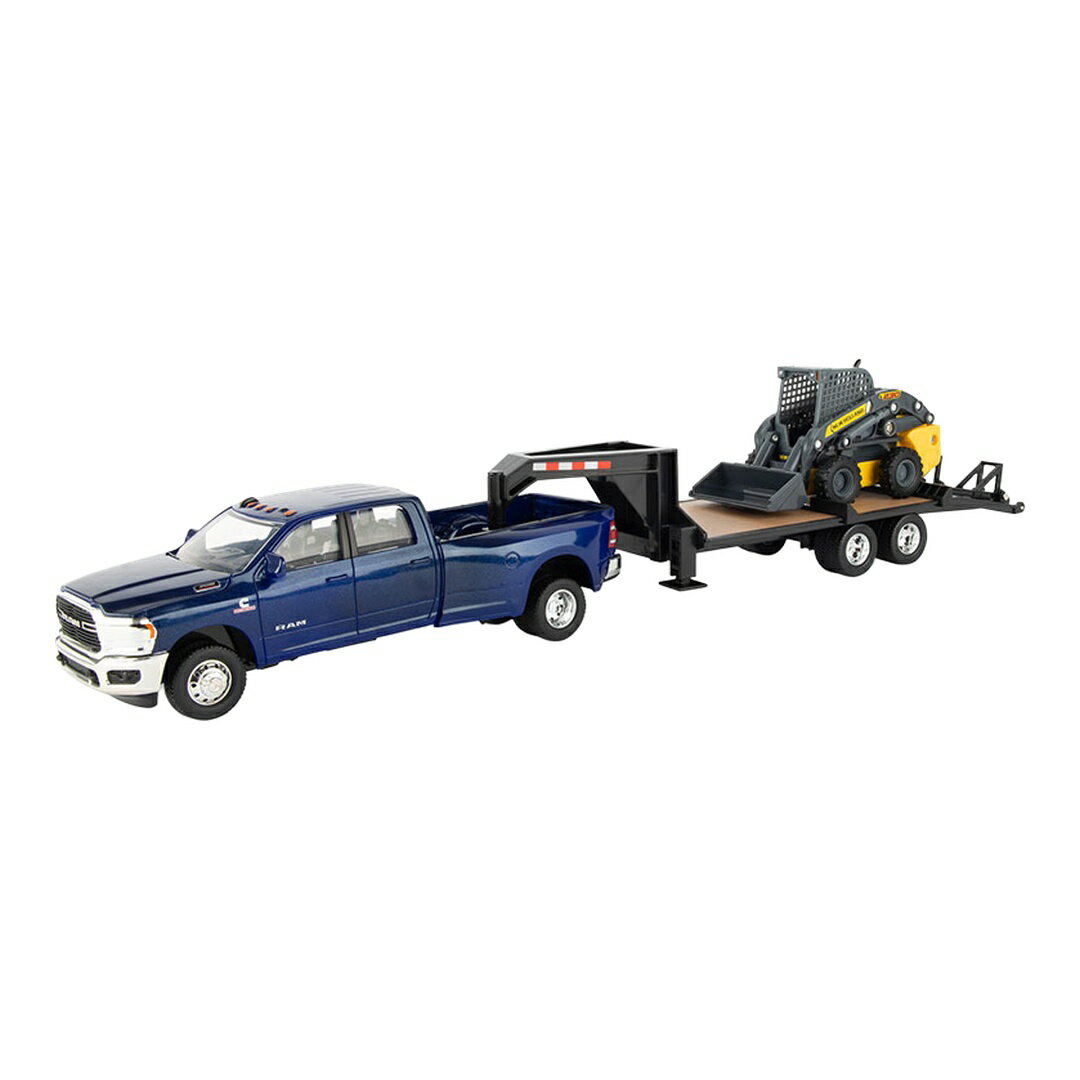 RAM 3500 Pickup Truckトラック with New Holland L230 Skid S / ERTL 1/32 模型